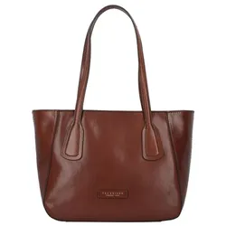 The Bridge Maddalena Shopper Tasche Leder 30 cm  braun