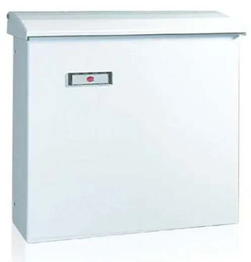 Zaunbriefkasten Renz 17-1-10218 (Ausführung: verkehrsweiß RAL 9016)