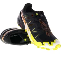 Salomon Speedcross 6 Gore-Tex Herren black/sulphur spring/bird of paradise 41