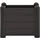 furnicato Hochbeet 43 x 43 x 35 cm Anthrazit
