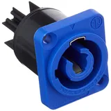 Neutrik NAC3MPXXA Netz-Steckverbinder powerCON Stecker, Einbau vertikal Gesamtpolzahl: 2 + PE 20 A Blau