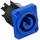 Neutrik NAC3MPXXA Netz-Steckverbinder powerCON Stecker, Einbau vertikal Gesamtpolzahl: 2 + PE 20 A Blau