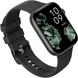 SPC Smartee Duo 2 BT 40 mm Kunststoffgehäuse Schwarz Silikonarmband Schwarz One Size