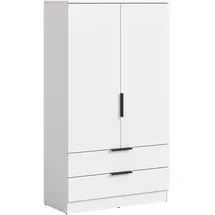 Möbel Boss Wäscheschrank Kopenhagen 80 x 140 x 37 cm Weiß