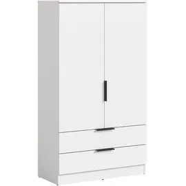 Möbel Boss Wäscheschrank Kopenhagen 80 x 140 x 37 cm Weiß