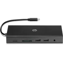 HP USB-C-Reisehub mit mehreren Anschlüssen, USB-C 3.0 [Stecker] (1C1Y5AA)