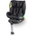Bebeconfort EvolveFix Plus i-Size, Autositz 360 Drehbar, 0–12 Jahre, 40–150 cm, ISOFIX Kindersitz Drehbar, 10 Kopfstützenpositionen, 4 Liegepositionen, Seitenaufprallschutz, Funktionsgewebe,Black Mist