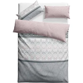 OTTO home Cremona romantisch Rosa 135 x 200 cm + 40 x 80 cm