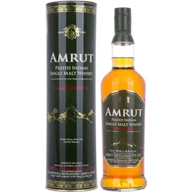 Amrut Peated Single Malt Whisky 62,8% vol 0,7 l Geschenkbox