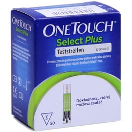 ONETOUCH Select Plus Blutzucker Teststreifen 50 St.