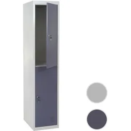 MCW T853 Aktenschrank 185x38x45 cm grau