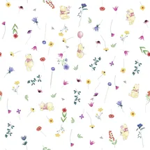 KOMAR Winnie Pooh Summer 53 x 1000 cm 1 Rolle Vliestapete bunt 34193