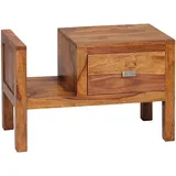 Wohnling Nachtschrank 60 x 30 x 40 cm Braun