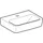 Geberit Renova Plan Handwaschbecken 45 x 34 cm (501625008)