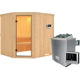 Karibu Bodo inkl. 9 kW Ofen + ext. Steuerung