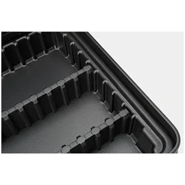 FORUM Werkzeugtrolley Kunststoff 485x375x225mm schwarz unbestückt
