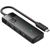 Inateck USB 3.2 Gen 2 Geschwindigkeit, USB-C zu USB Hub mit 4 USB-A-Anschlüssen, HB2025