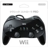 Nintendo Wii PRO Klassisch Controller RVL-A-R2K Schwarz für Wii, Wii U Neu