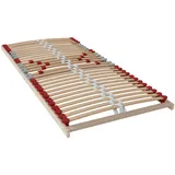 Boxxx Lattenrost, Holz, Kunststoff, Birke, Buche,Birke, Buche, massiv, 90x200 cm, Über- und Sondergrößen erhältlich, Federleisten mit Duokappen, Mittelgurt, individuelle Liegehärteeinstellung, nicht verstellbar, alternative Größen erhältlich, Schlafzimmer, Lattenroste, Lattenrost starr