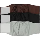 Hisprout männliche Hundewindeln Wiederverwendbare waschbare haltbare saugfähige Stoff-Hündchen-Windel-Hosen (XL, Fashion Union)