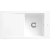 Villeroy & Boch Timeline 50 flat rechts flächenbündig keramik weiß Handbetätigung 865 x 475 mm