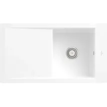 Villeroy & Boch Timeline 50 flat rechts flächenbündig keramik weiß Handbetätigung 865 x 475 mm