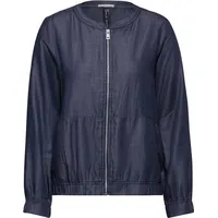 Cecil Lyocell-Blouson - blau