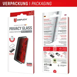 Displex Privacy Panzerglas für Apple iPhone 17 Pro Max