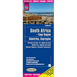 Reise Know-How Landkarte Südafrika Kapregion / South Africa, Cape Region (1:500.000)