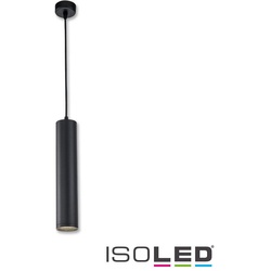 ISOLED Pendelleuchte 300, rund, GU10, exkl. Leuchtmittel, Aluminium, Schwarz ISO-114217
