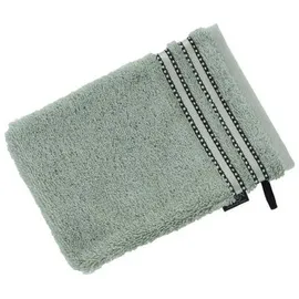VOSSEN Cult de Luxe Waschhandschuh 16 x 22 cm grün