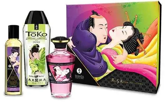 Shunga - Fruity Kisses Gift Set 390 ml