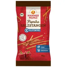 Hammermühle Paprika Salzstangen glutenfrei bio