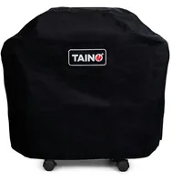 TAINO Abdeckhaube 2 Brenner PLATINUM BLACK Wetterschutz Abdeckhülle Schutzhülle