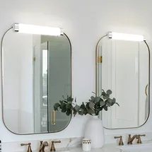 GBLY Spiegellampe Led Bad Spiegelleuchte Badezimmer Beleuchtung 8w 4000k Chrom 00015