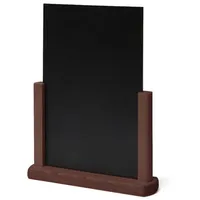 Showdown Displays Showdown Kreidetafel Natura Tisch A5 dbr