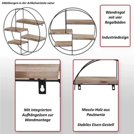 MCW Wandregal K76 45x45x11cm Weiß