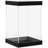 vidaXL Vitrine, Schaukasten Staubschutz, Sammlervitrine für Sammlerstücke Spielzeug Figuren, Ausstellungsbox Acrylbox, Transparent Acryl