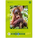 Edition Dürer Zeichenblock green DIN A4