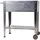 Garden Pleasure Hochbeet Metall 75 x 35 x 80 cm Silber