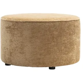 coco maison Pouf 0,74 x 44 x 0,74 cm Schwarz