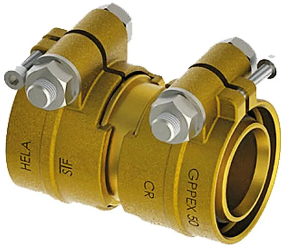 Klemm-Kupplung für Fernwärmeleitung, PE-Xa, PN 6 (Ausführung: 20 mm)