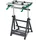 Holzstar Arbeitstisch Aluminium 100 cm Silber