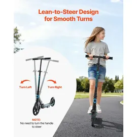 Vevor Scooter Schwarz/Blau