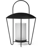Ferm Living Laterne Abri Edelstahl/Glas Schwarz