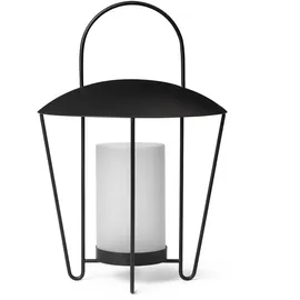 Ferm Living Laterne Abri Edelstahl/Glas Schwarz