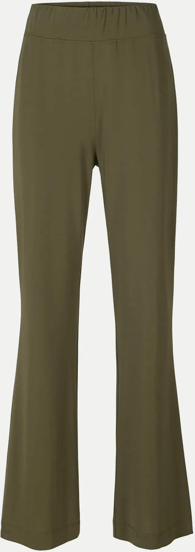 Hose aus Crêpe Jersey Grün 36