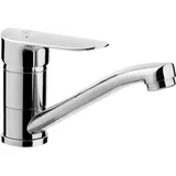 BADLAND Waschtischarmatur Wasserhahn Kleine APPIA Mischbatterie für Badezimmer in Silber