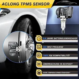 gearever Reifendrucksensor für BMW 1er 2er 3er 4er F20 F21 F22 F23 F30 F31