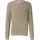 s.Oliver Strickpullover mit Crew Neck und Strukturmuster Beige XL